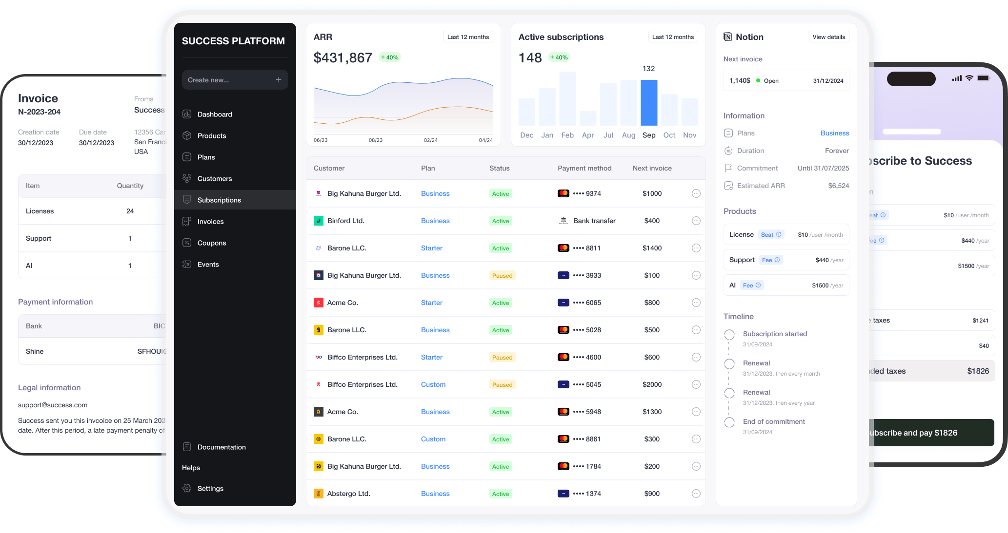 The Ultimate Business Operation Platform - Success Platform
